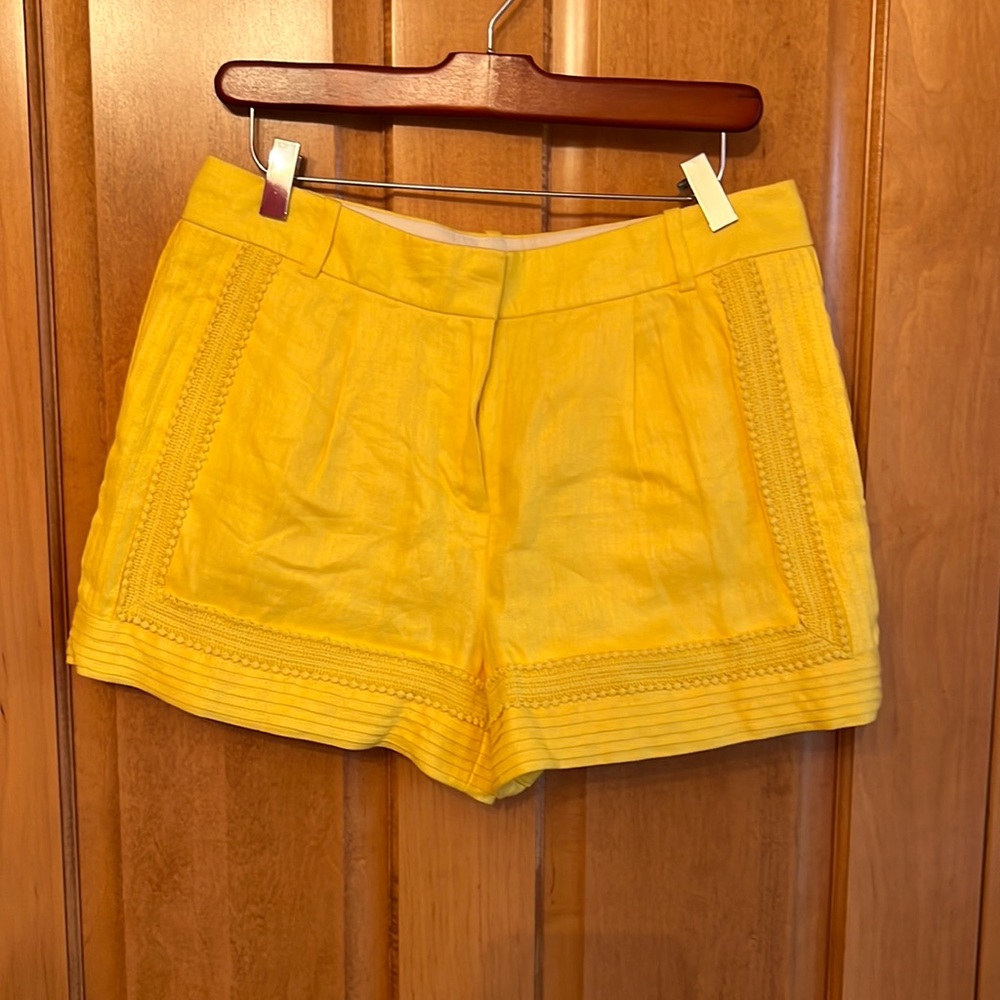 Linen J. Crew shorts